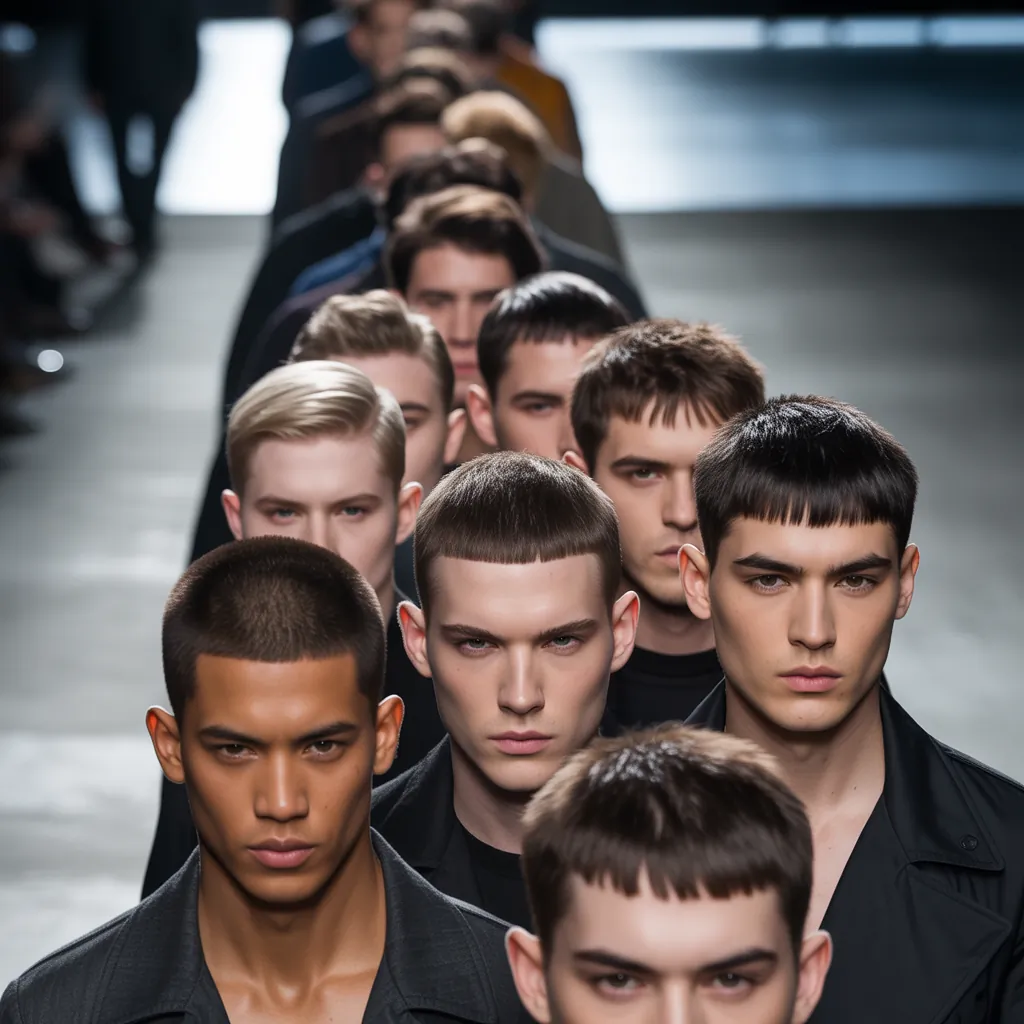 bold crew cut styles for men