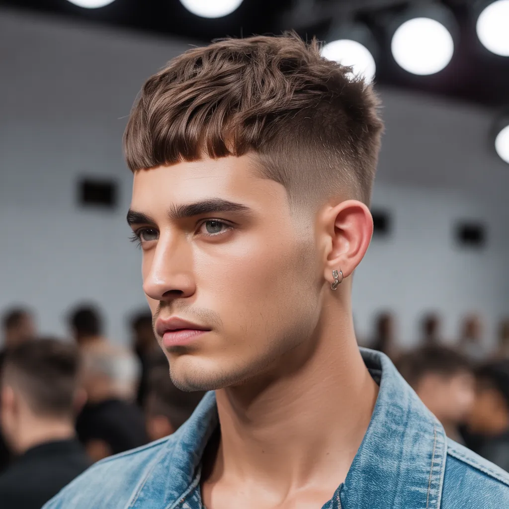 bold crew cut styles for men