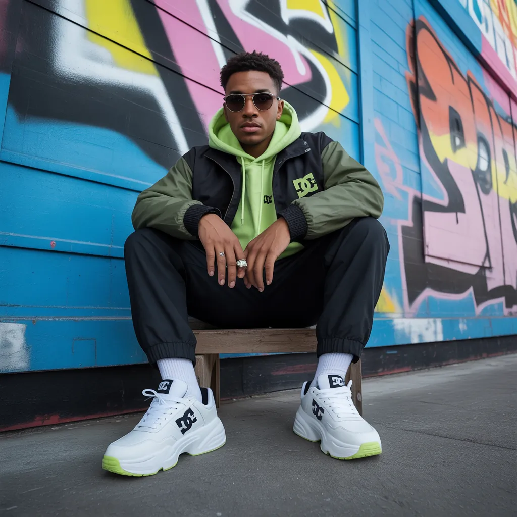 bold dc shoes outfit styles