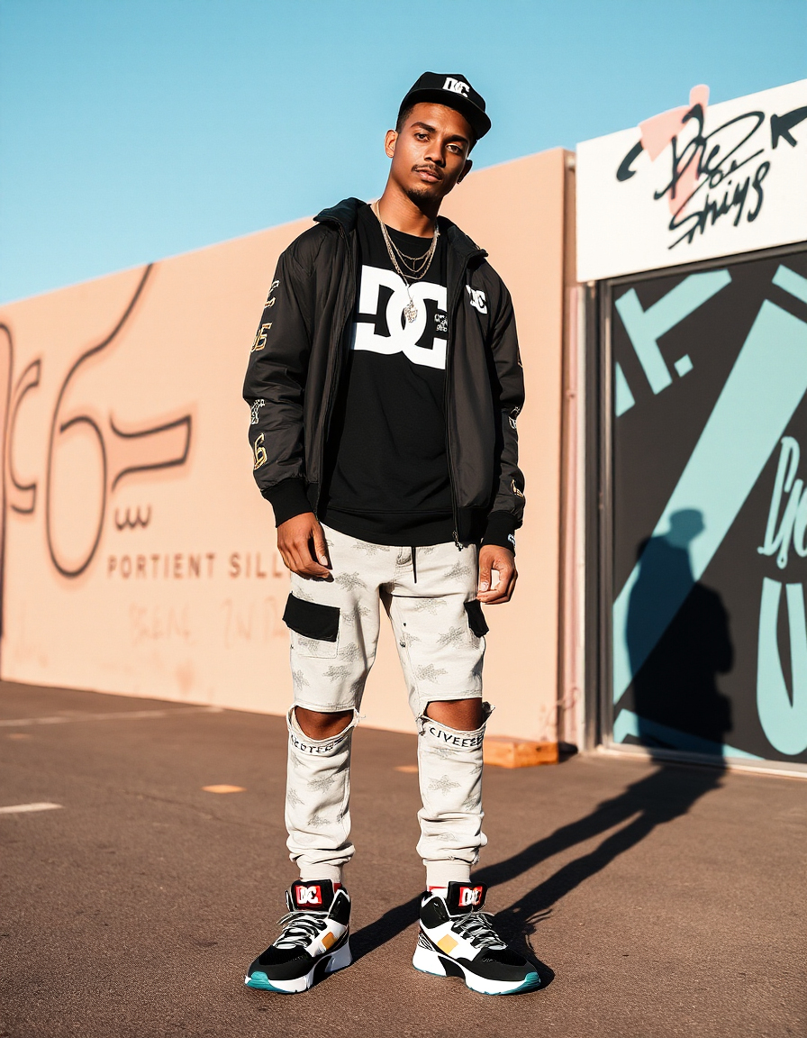 bold dc shoes outfit styles