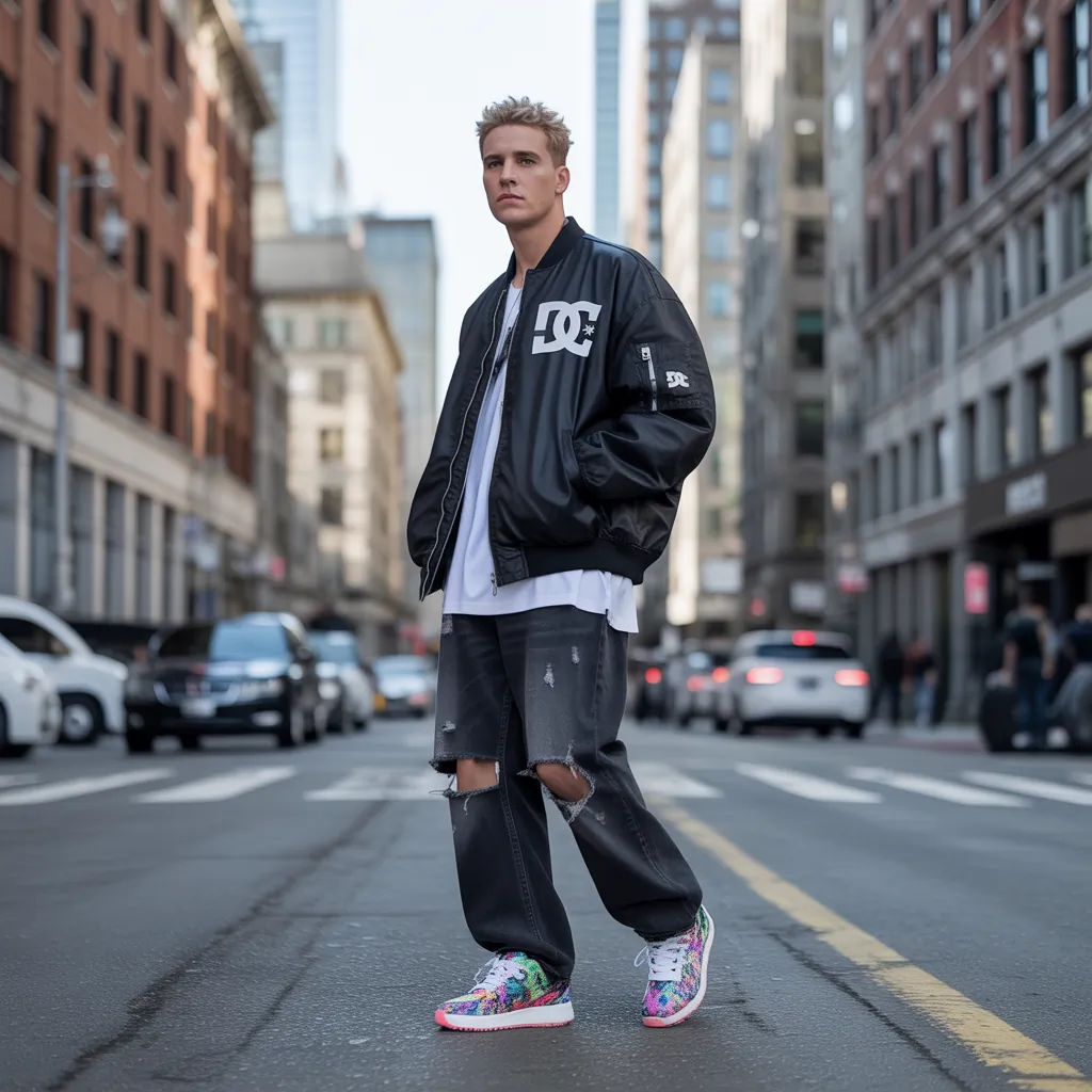 bold dc shoes outfit styles