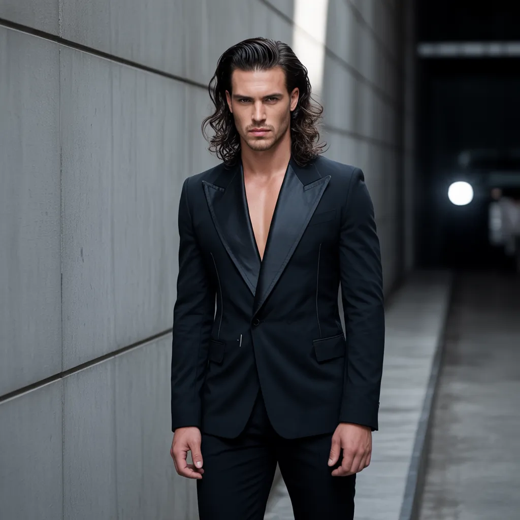 bold long hair men styles