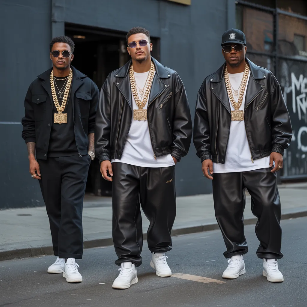 bold looks for gangsta style men