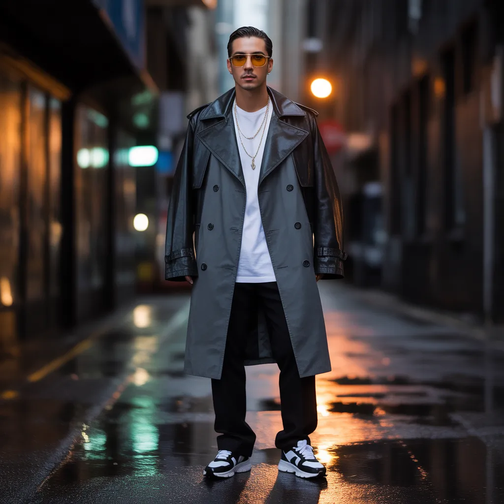 bold looks for gangsta style men