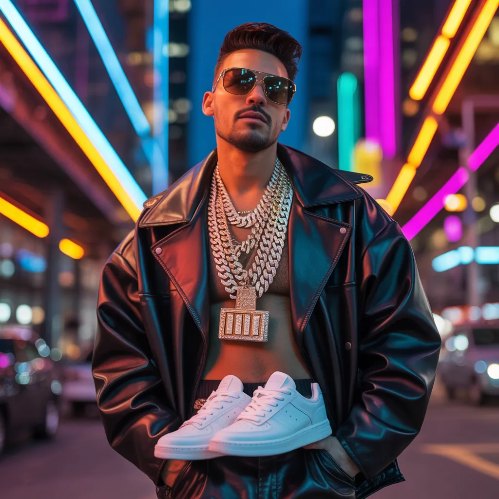 bold looks for gangsta style men