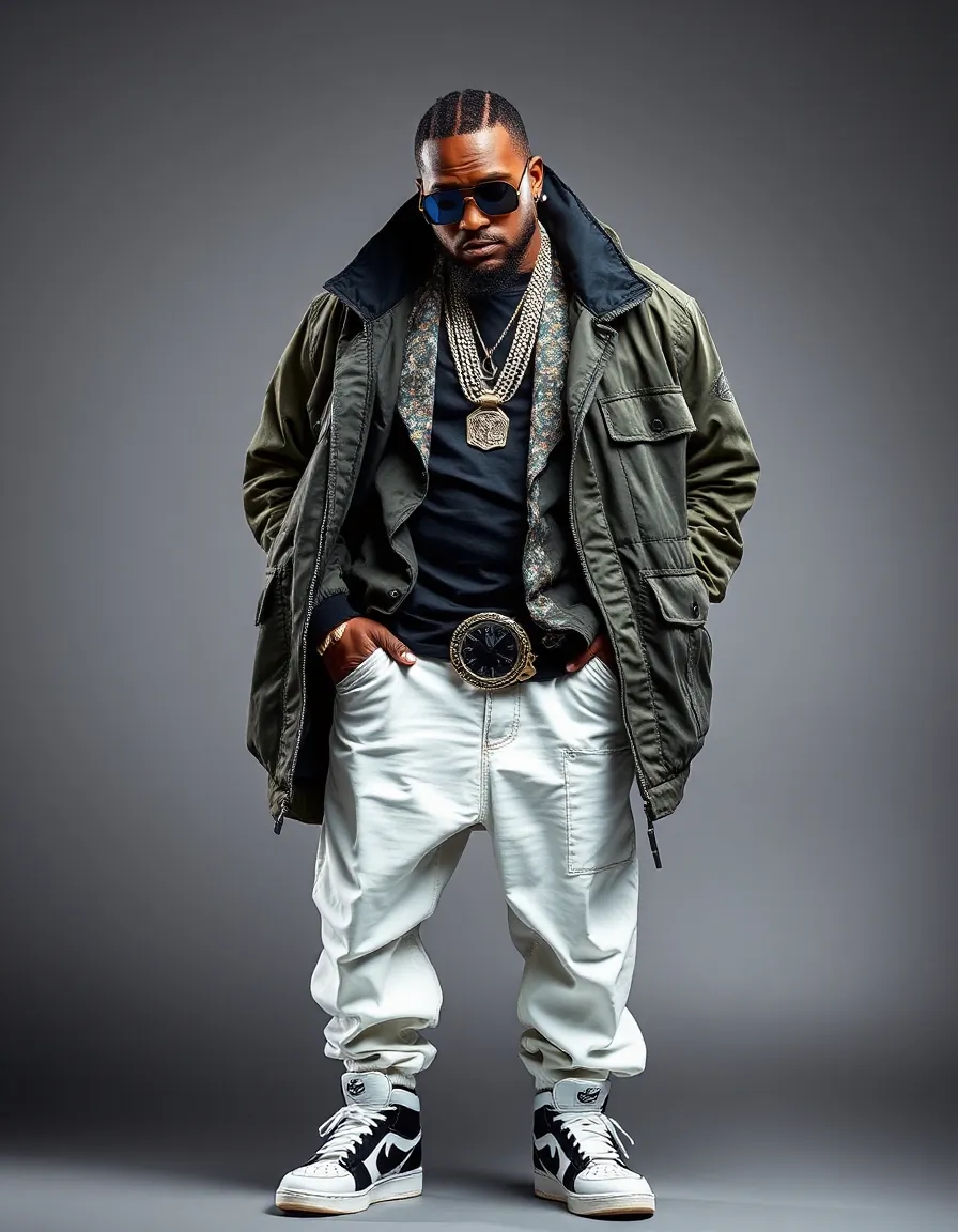 bold looks for gangsta style men