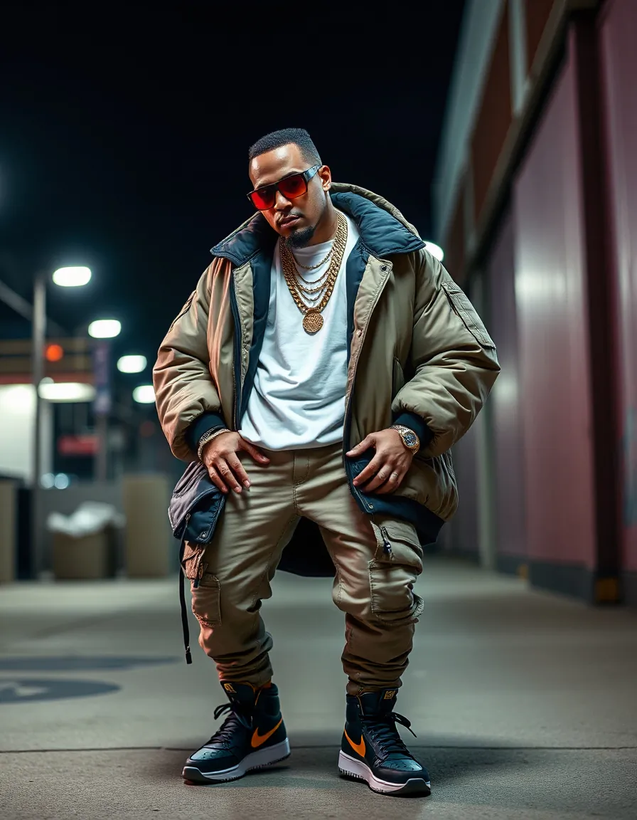 bold looks for gangsta style men