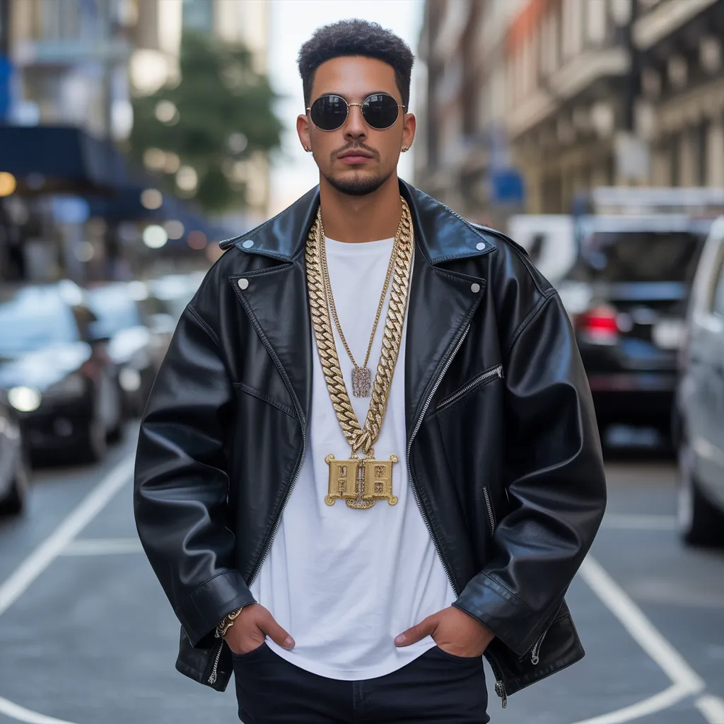 bold looks for gangsta style men