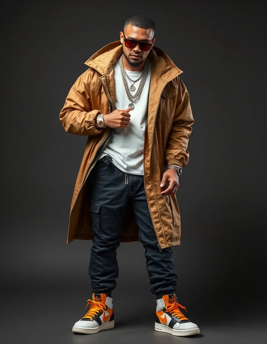 bold looks for gangsta style men