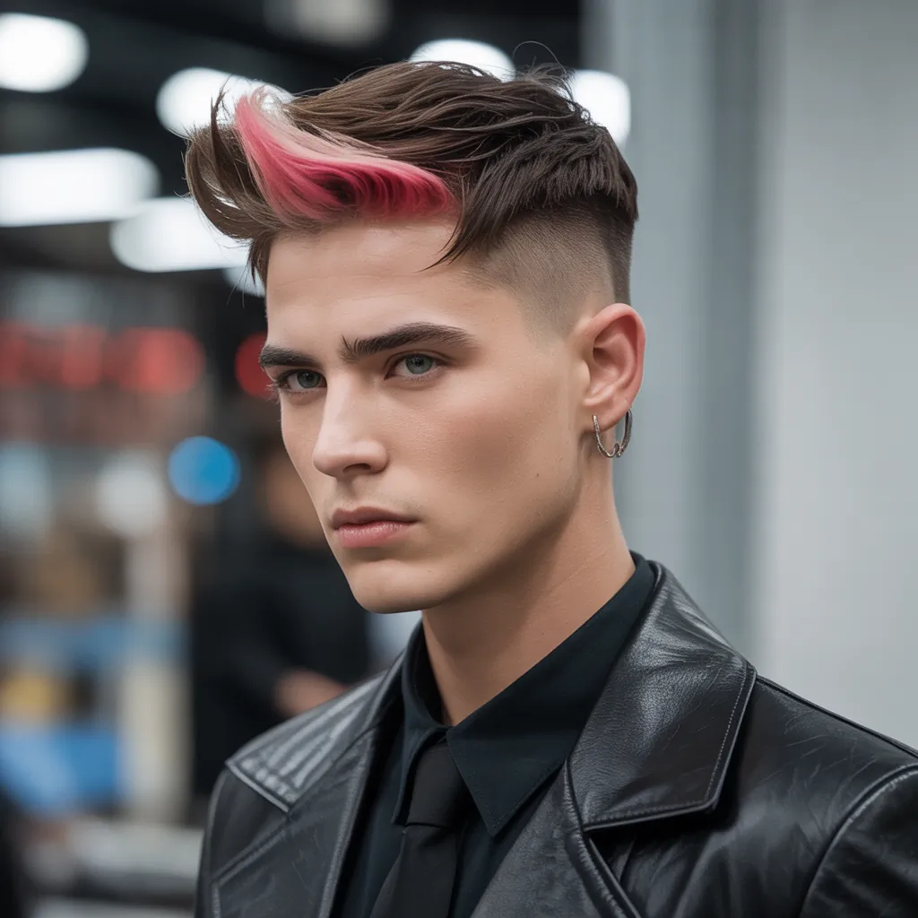 bold mullet hairstyles for men