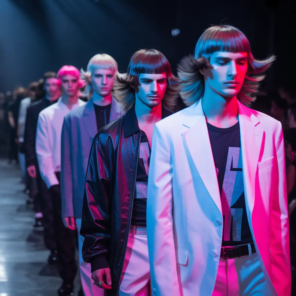 bold mullet hairstyles for men