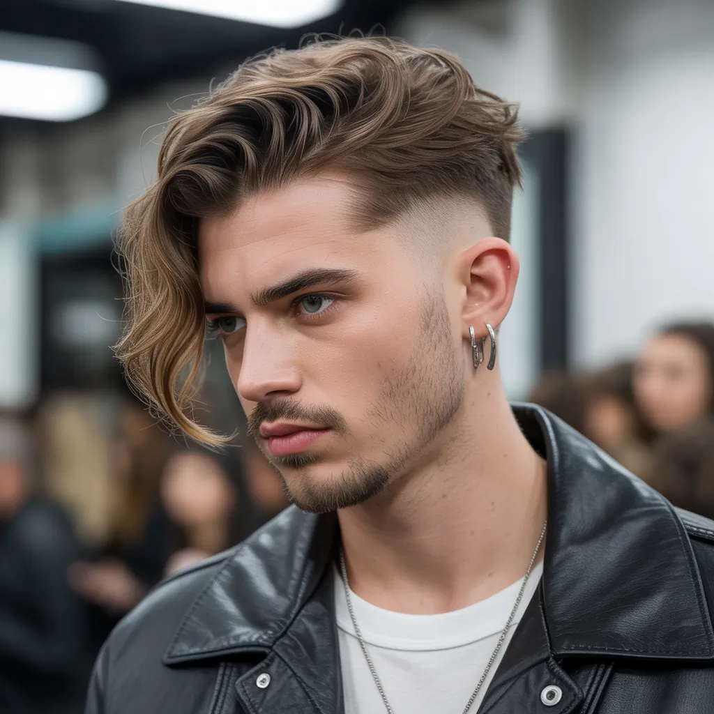 bold mullet hairstyles for men