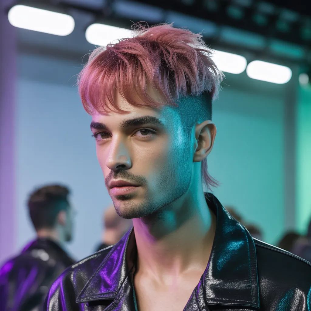 bold mullet hairstyles for men