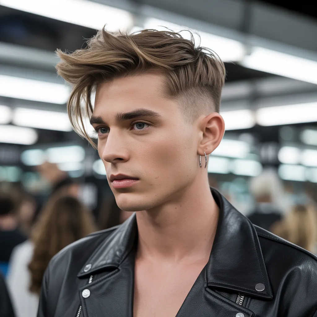bold mullet hairstyles for men