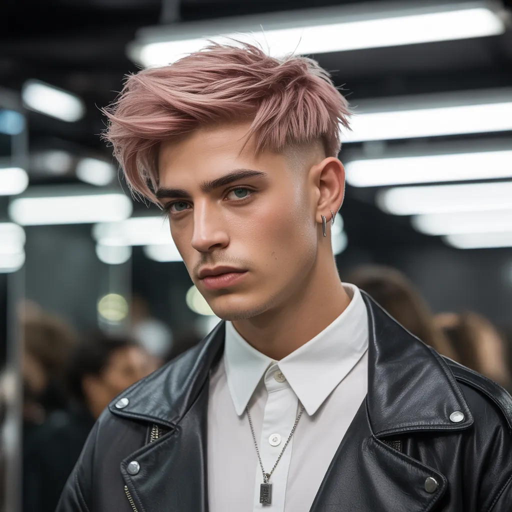 bold mullet hairstyles for men