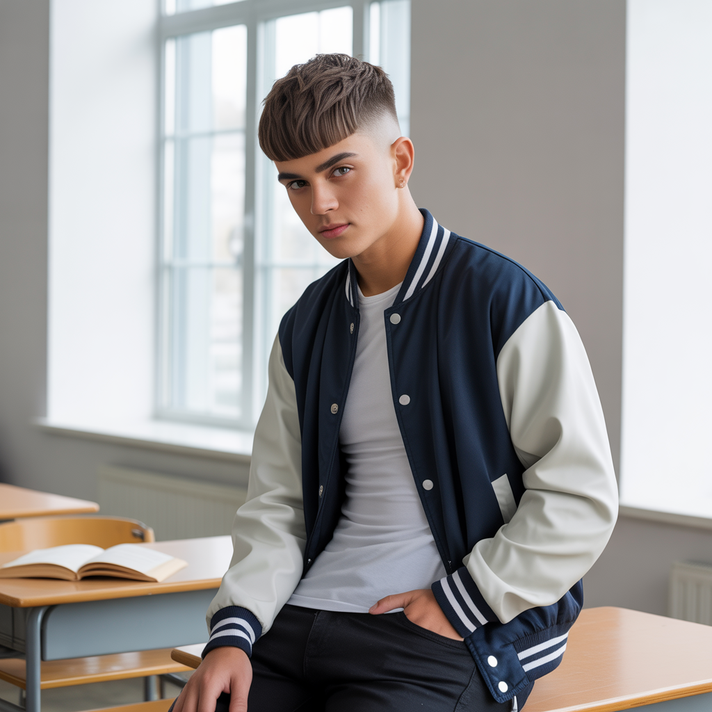 boy haircuts school