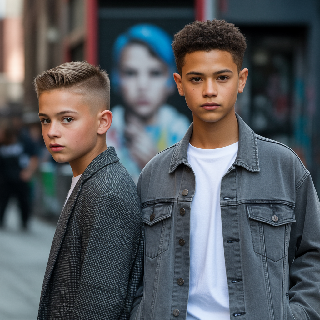 boys fade haircuts