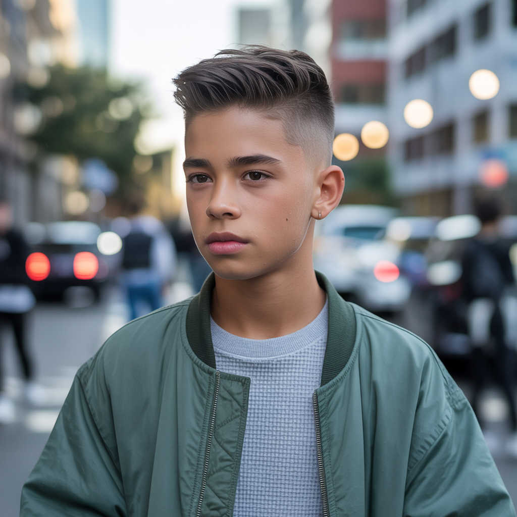 boys fade haircuts