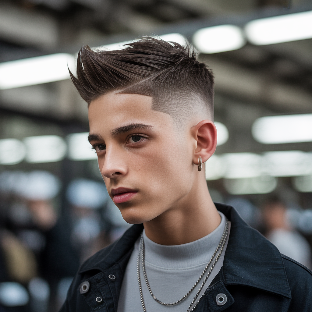 boys fade haircuts
