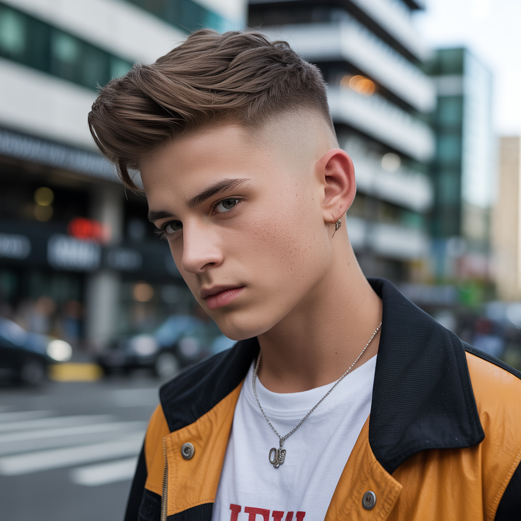 boys fade haircuts
