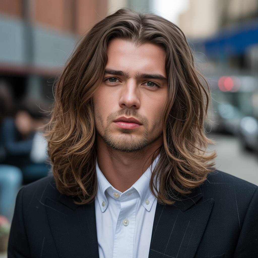 boys long hair