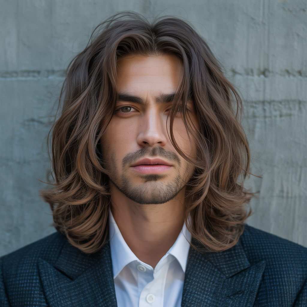 boys long hair