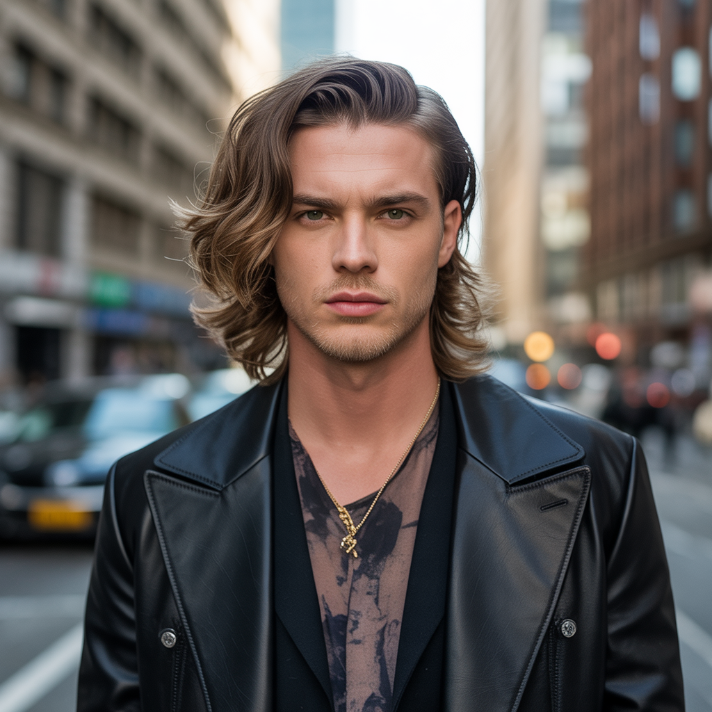 boys long hair