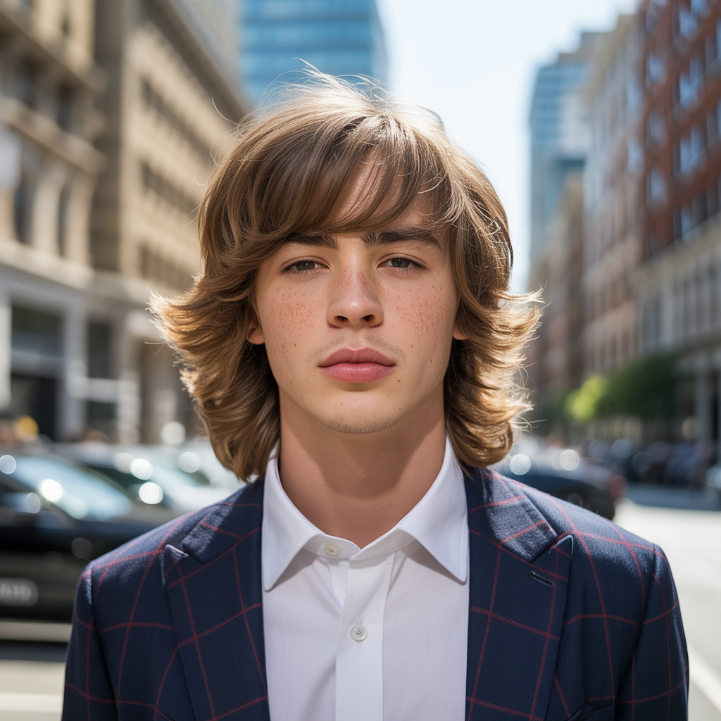 boys long haircuts