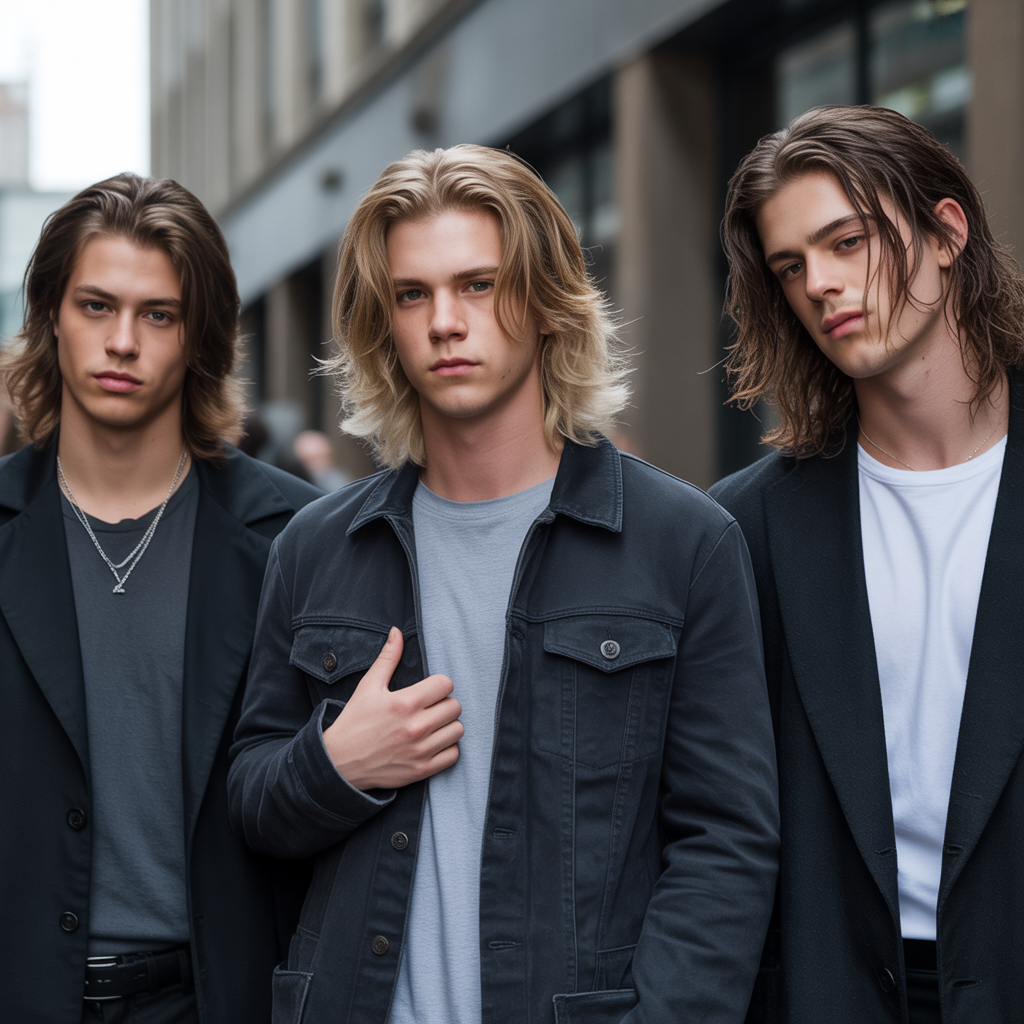 boys long haircuts