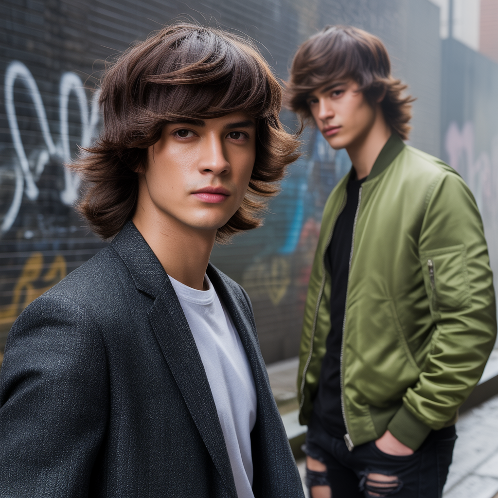 boys long haircuts