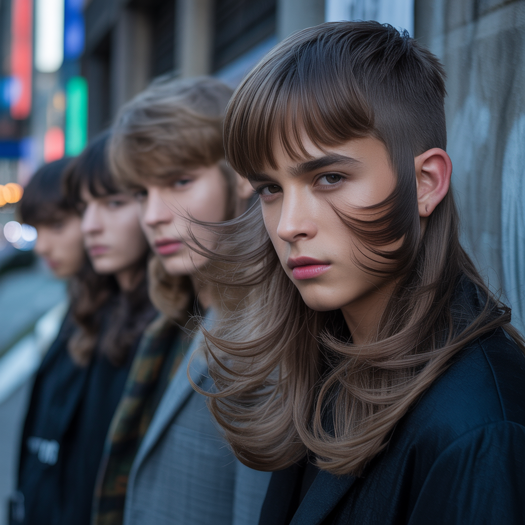 boys long haircuts