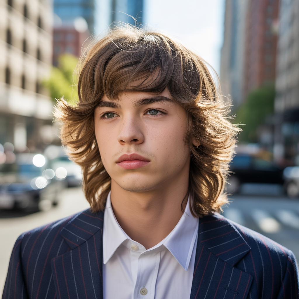 boys long haircuts