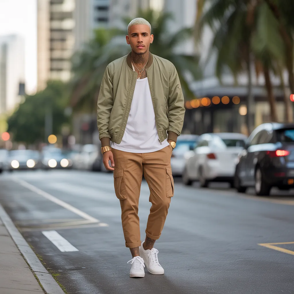 breezy bowl chris brown outfit