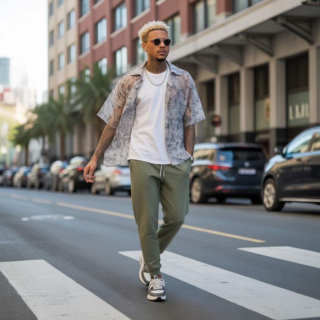 breezy bowl chris brown outfit