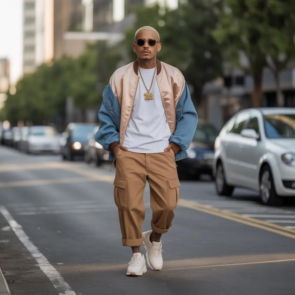 breezy bowl chris brown outfit