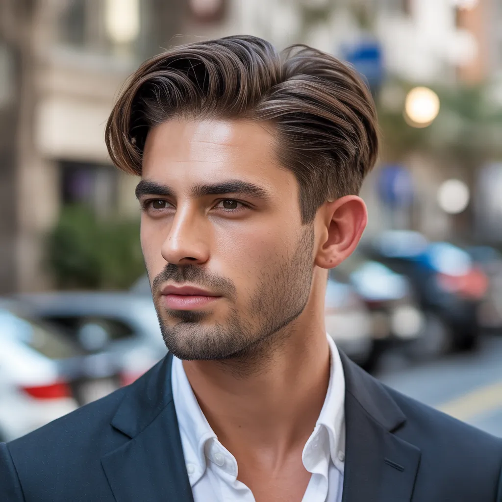 brown hair balayage