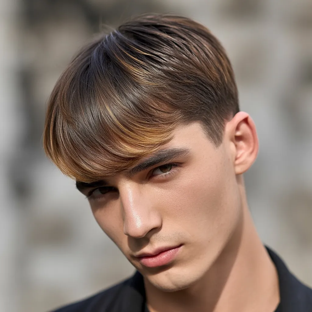 brown hair balayage