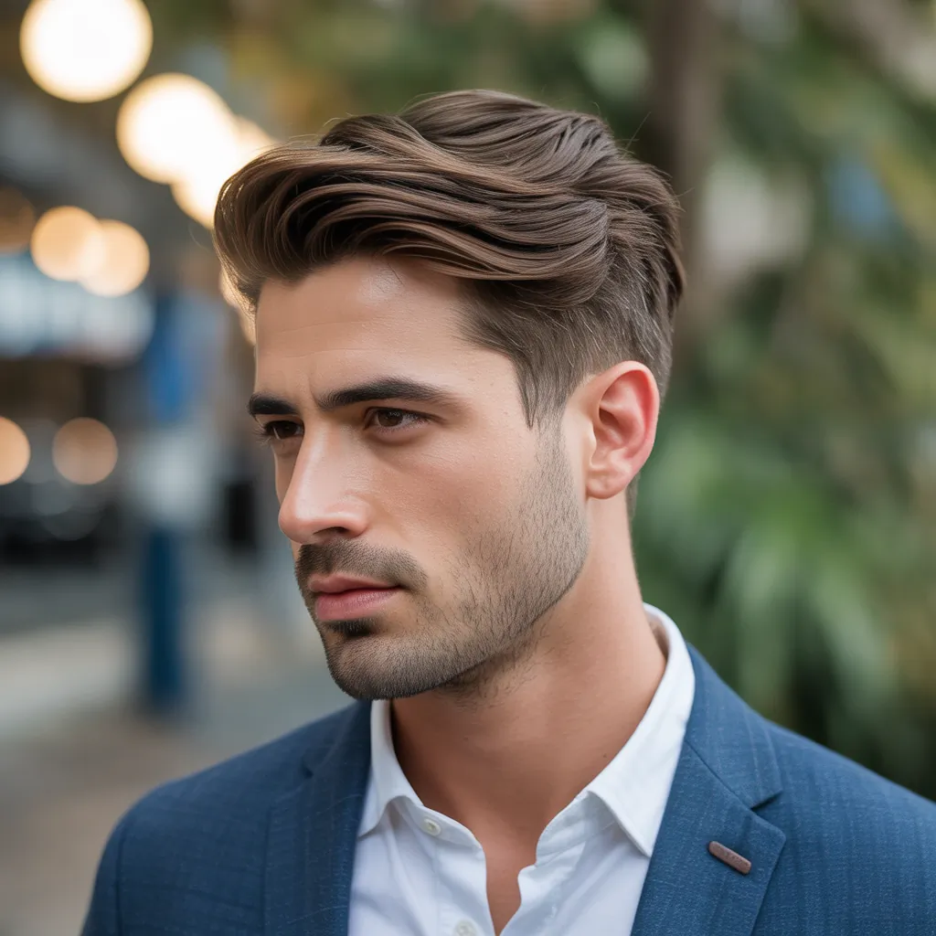 brown hair balayage