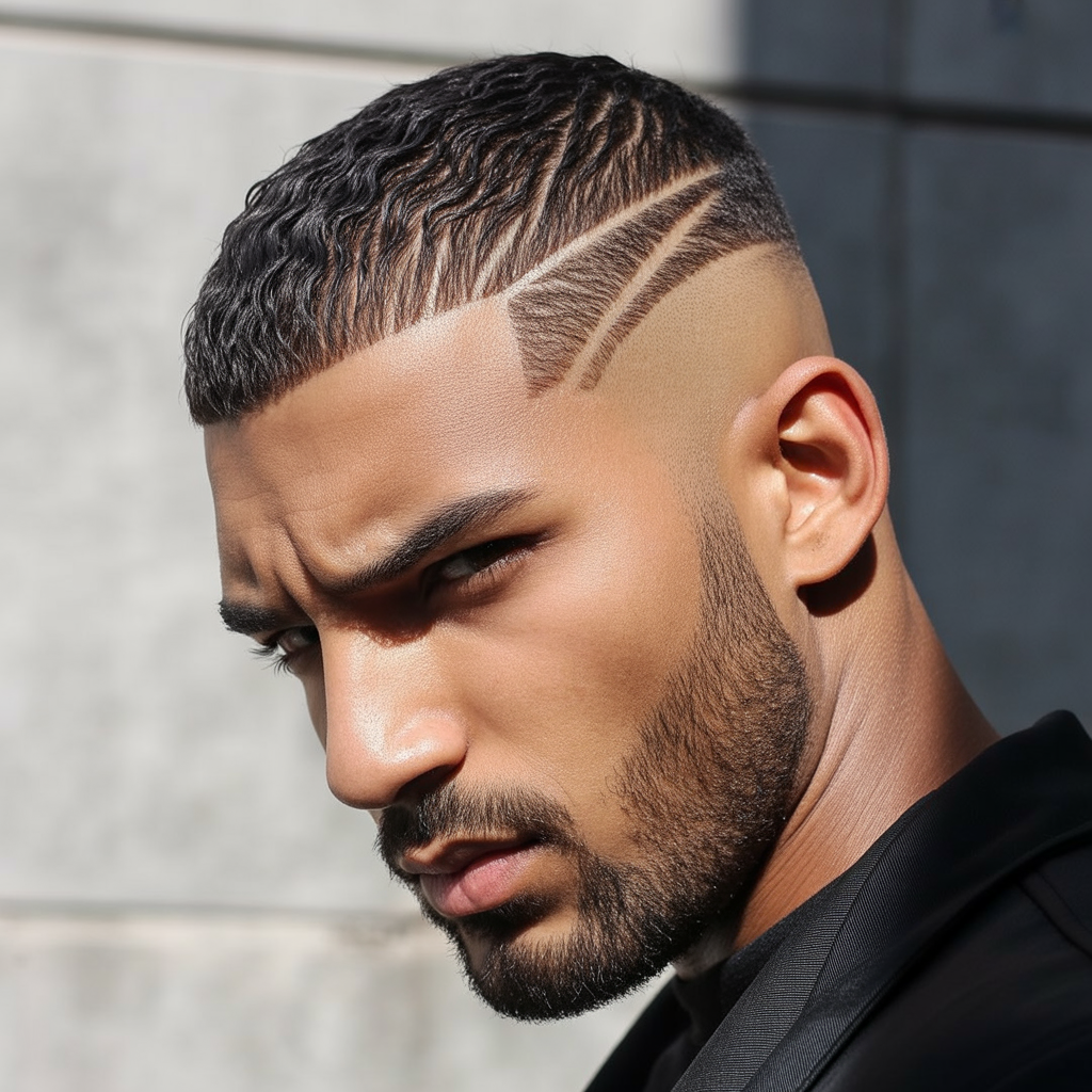 burst fade haircuts