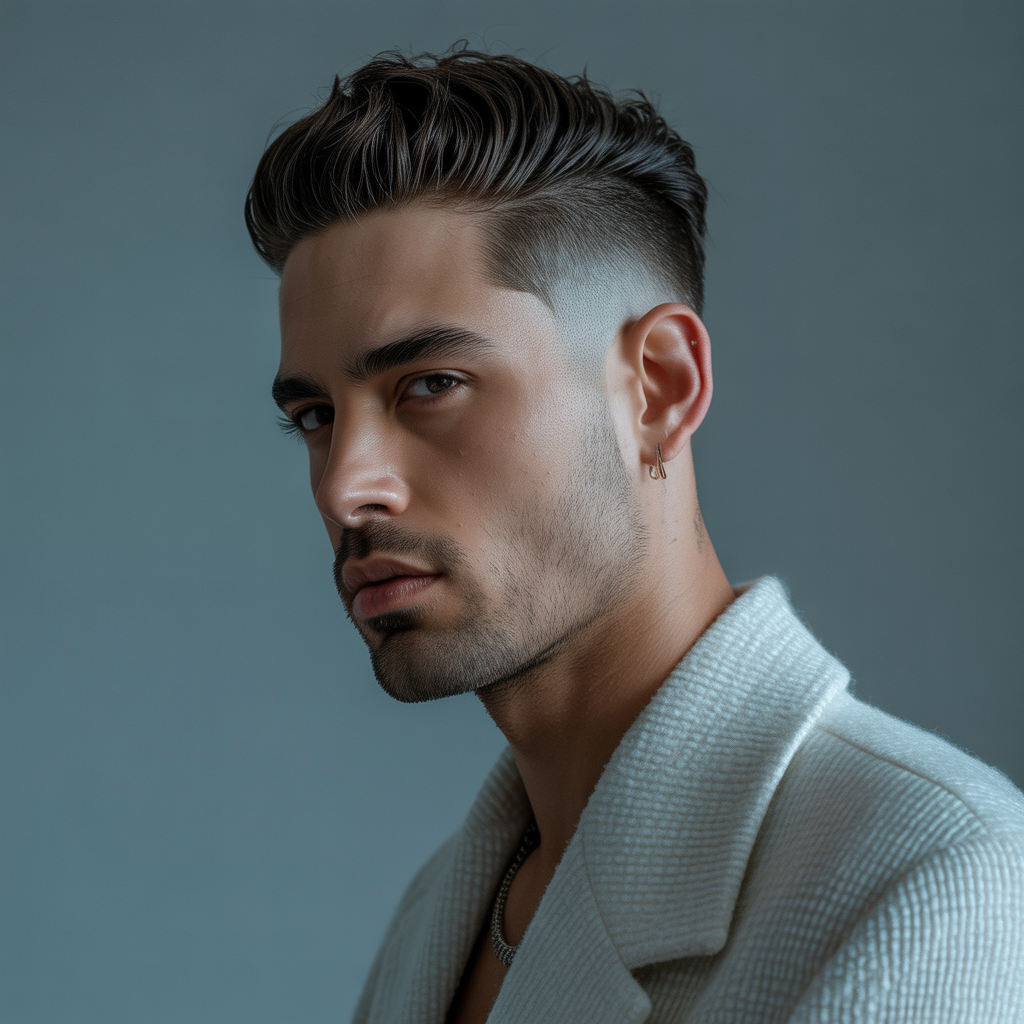 burst fade haircuts