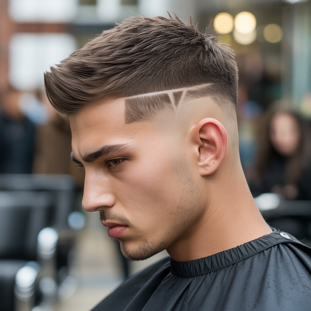 burst fade haircuts