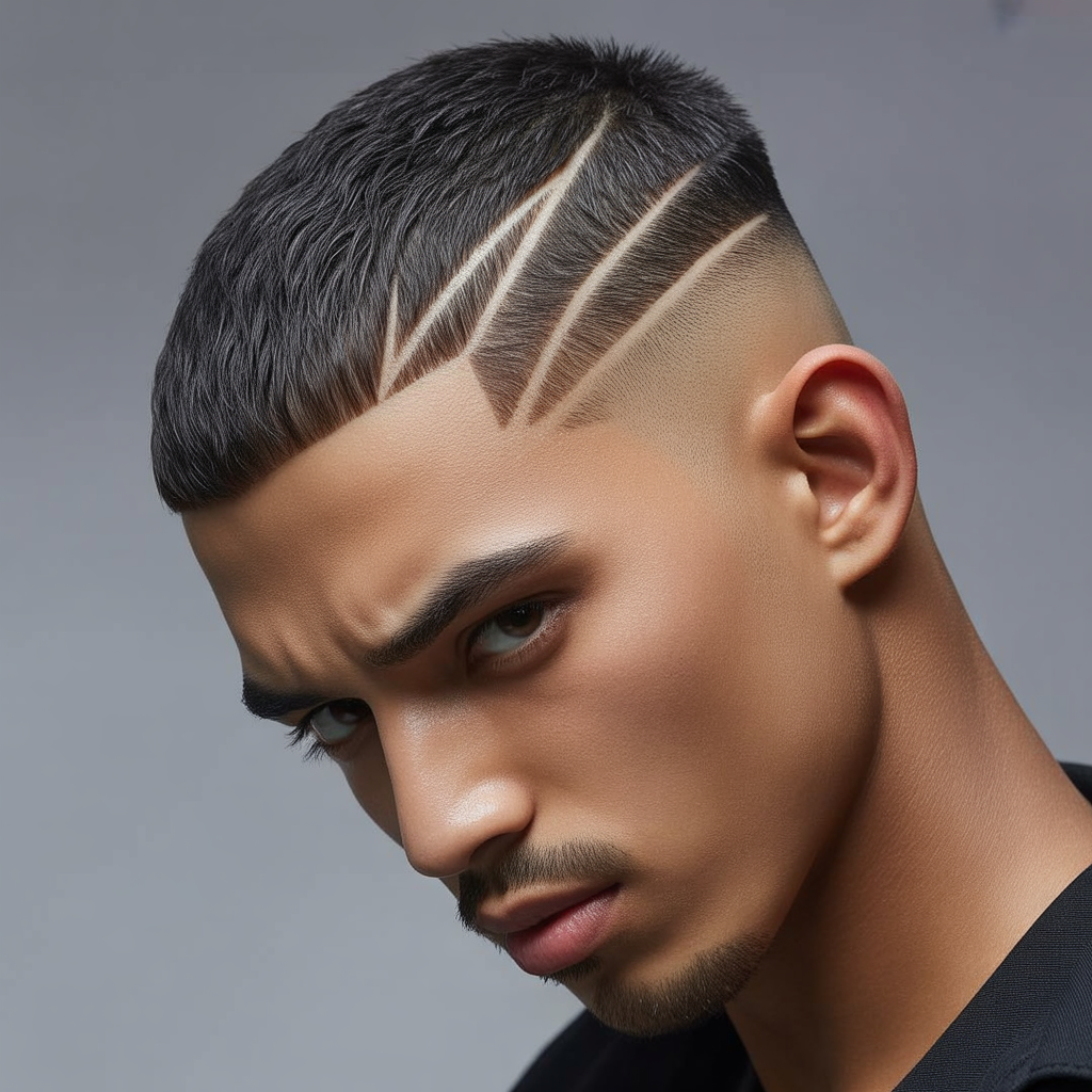 burst fade haircuts