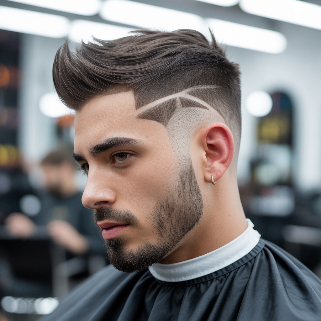 burst fade haircuts