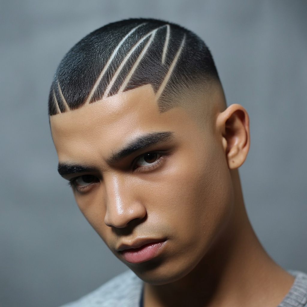 burst fade haircuts