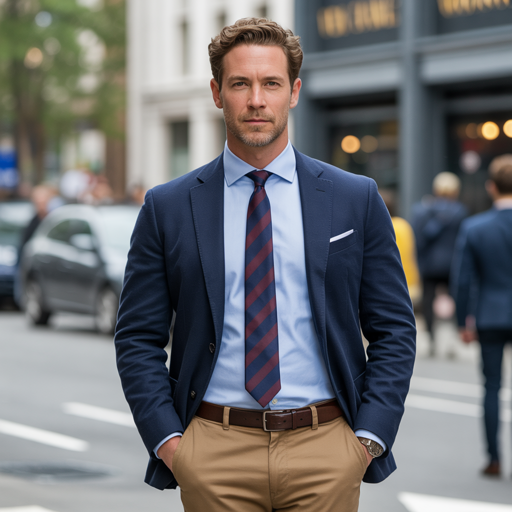 business casual men