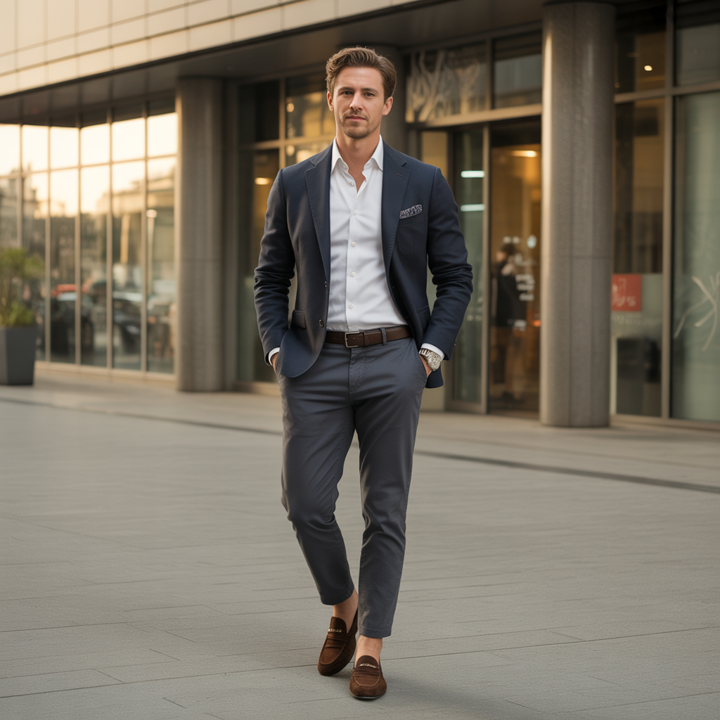 business casual men