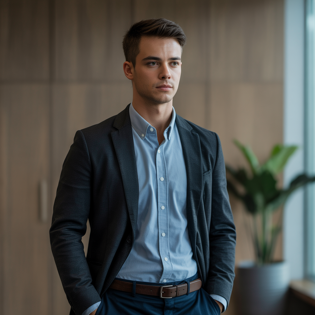 business casual men
