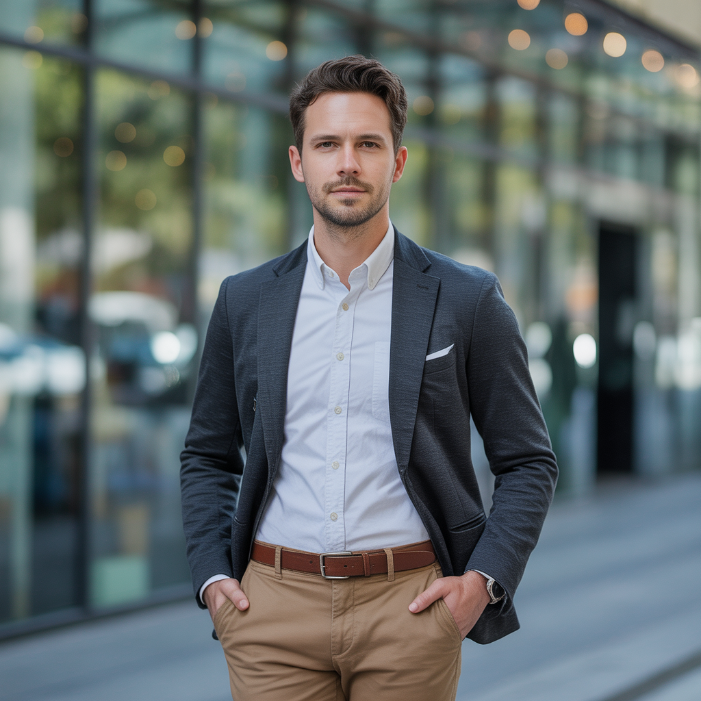 business casual men