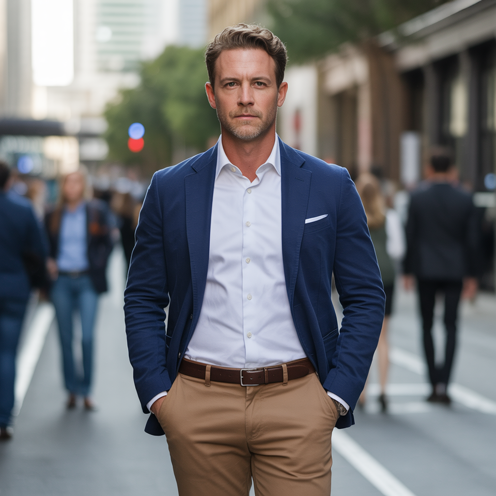 business casual men
