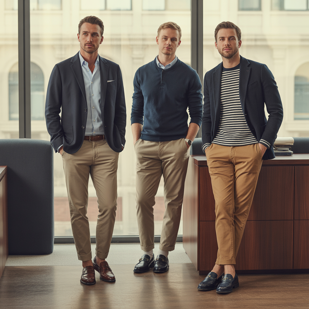 business casual men